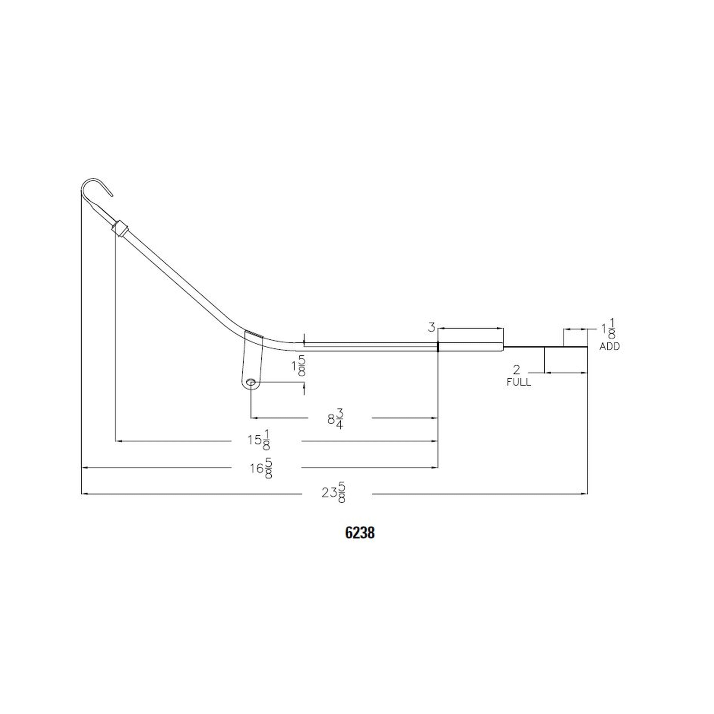 Mr Gasket 6238MRG Oil Dipstick And Tube Fits 82-91 Camaro Firebird