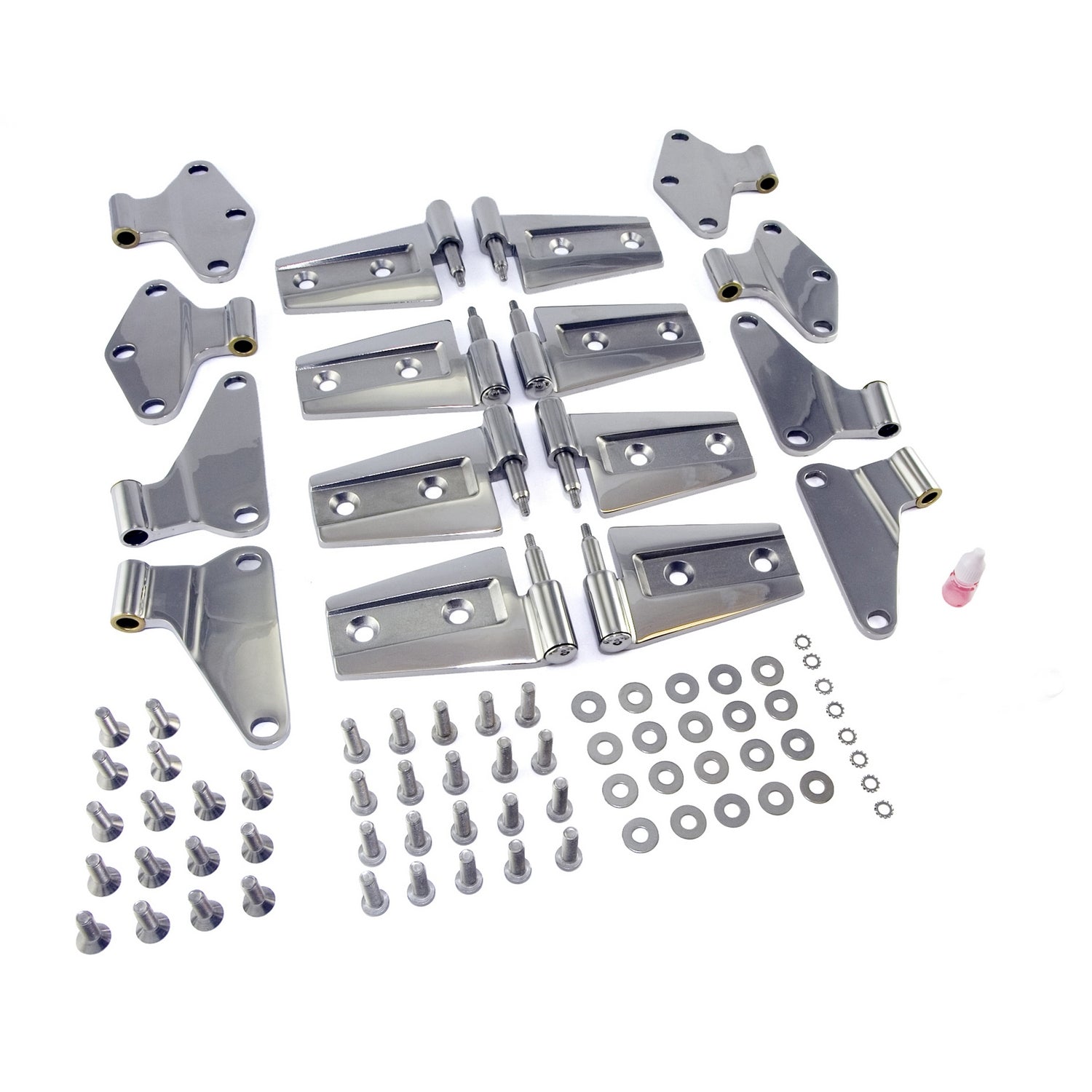 Rugged Ridge 11111.21 Door Hinge Kit Fits 07-18 Wrangler (JK)