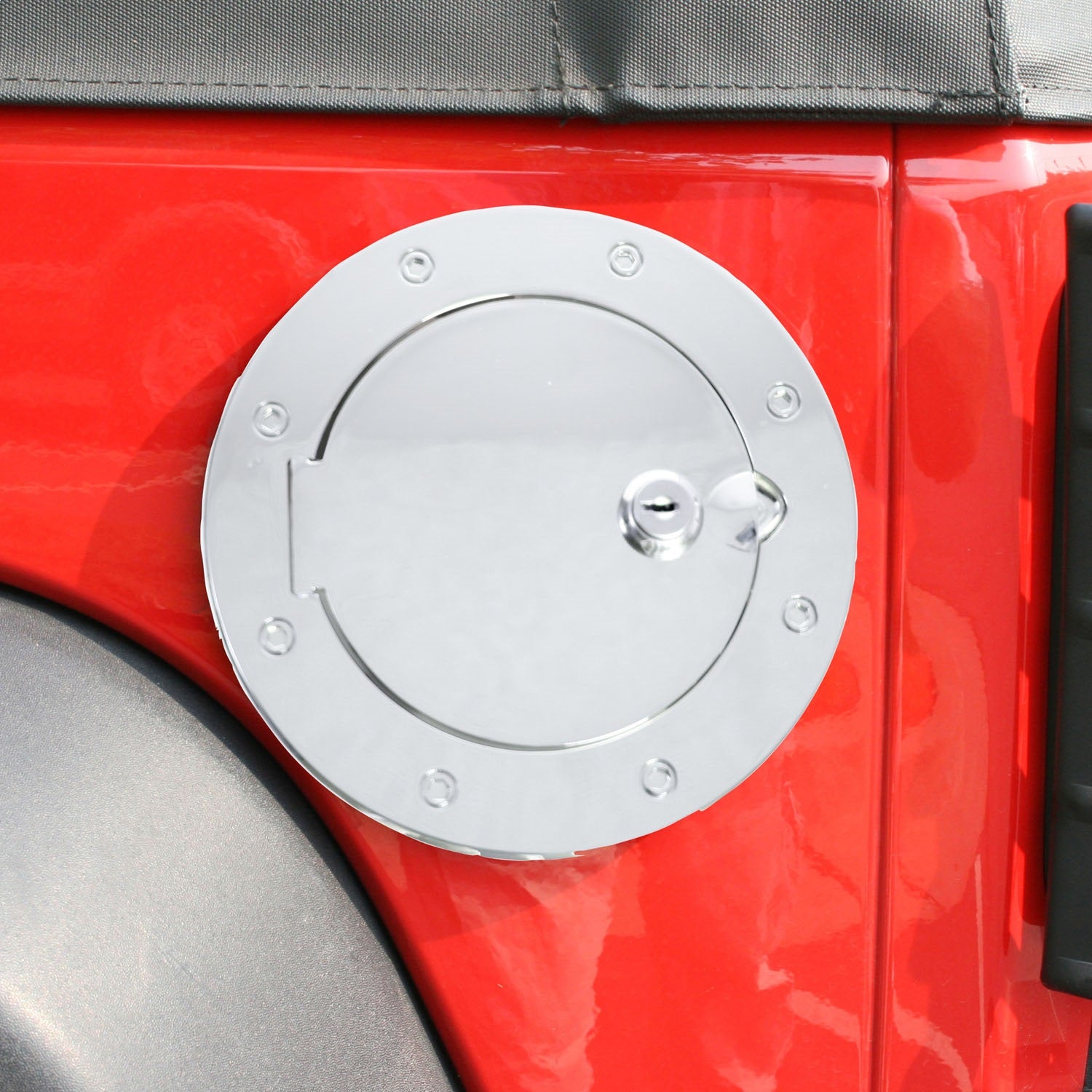 Rugged Ridge 11134.03 Gas Hatch Cover Fits 07-18 Wrangler (JK)
