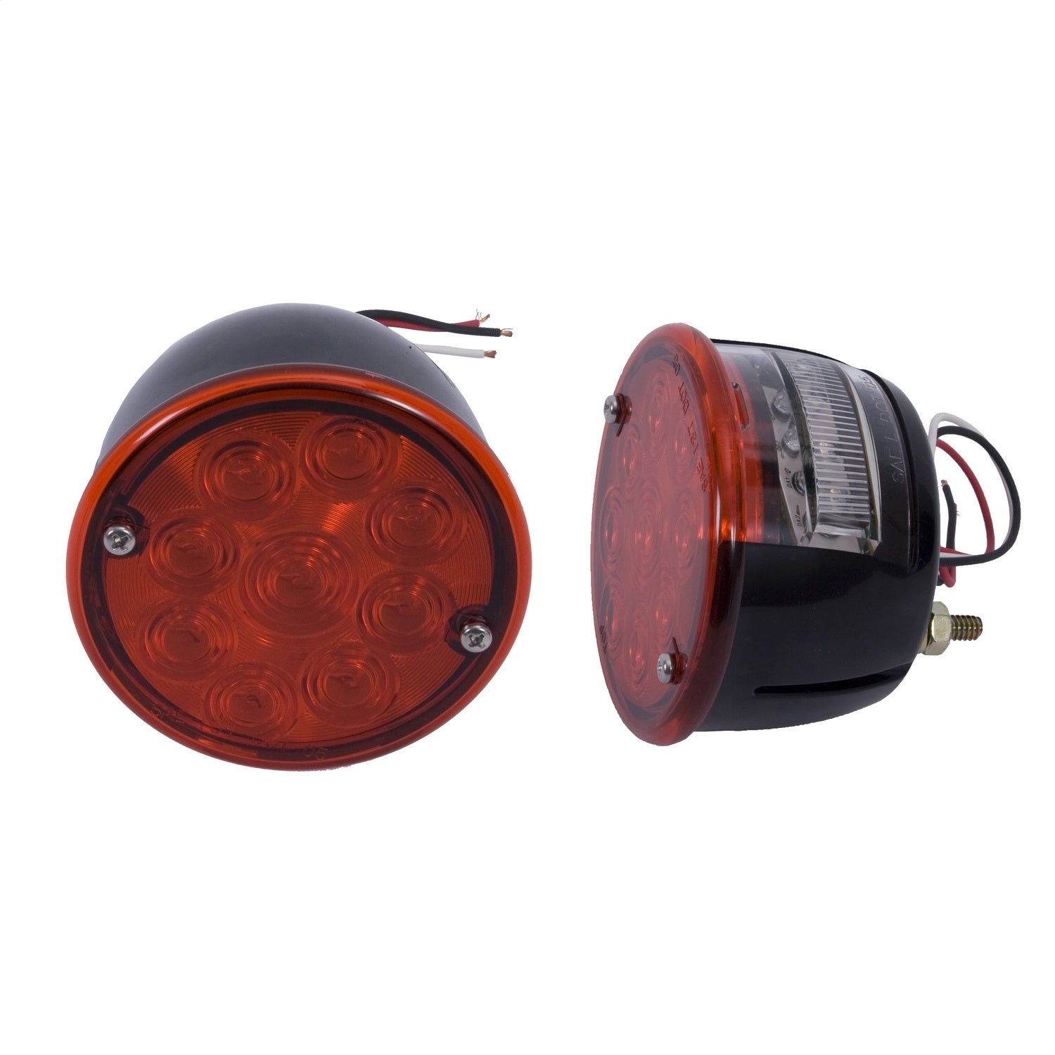 Rugged Ridge 12403.84 LED Tail Light Set Fits 46-75 CJ3 CJ5 CJ6 Willys