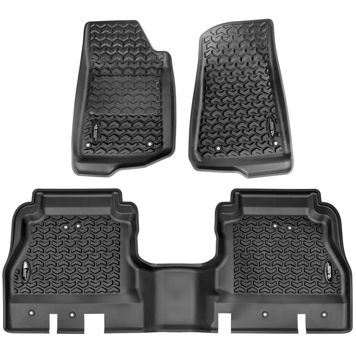 Rugged Ridge 12987.44 Floor Liner Kit Fits 20-23 Gladiator