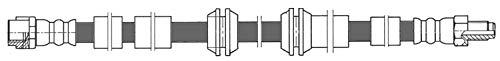 Centric Parts Brake Hydraulic Hose 150.35040