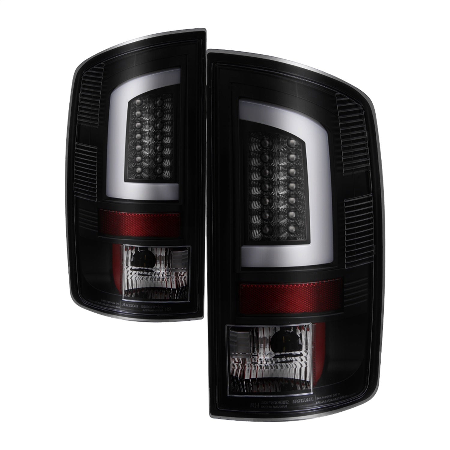 Spyder Auto 5084125 Light Bar LED Tail Lights Fits Ram 1500 Ram 2500 Ram 3500