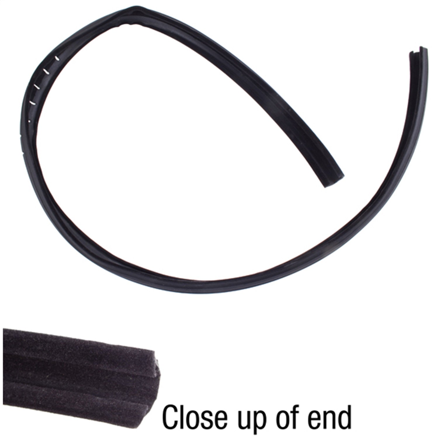 Omix 12303.05 Door Glass Weatherstrip Fits 87-95 Wrangler (YJ)