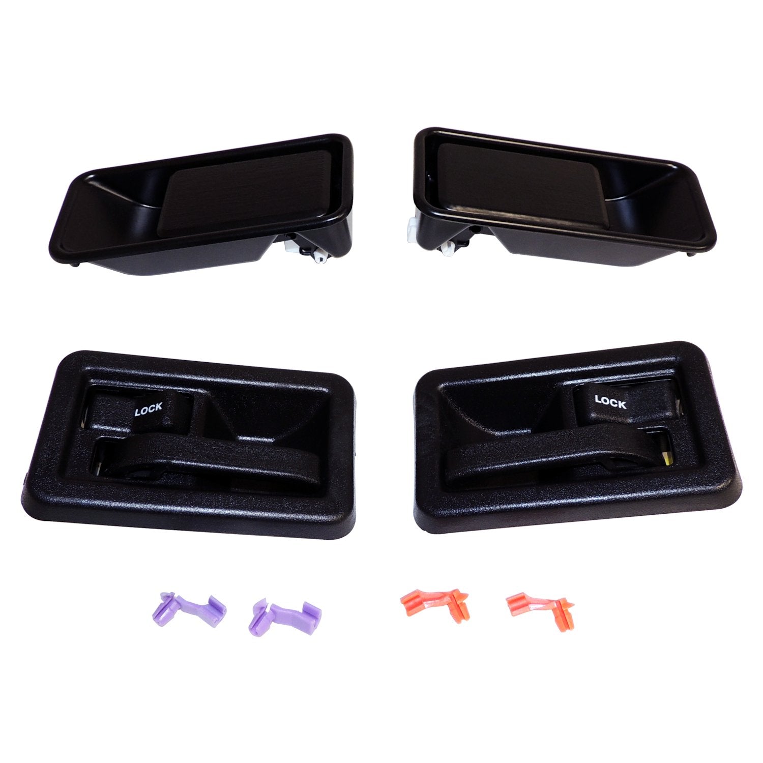 Crown Automotive 55176548MK Door Handle Kit Fits Wrangler (TJ) Wrangler (YJ)