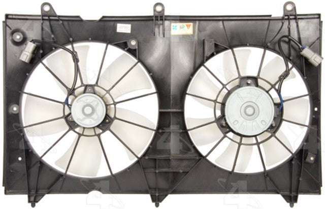 Four Seasons Dual Radiator and Condenser Fan Assembly 75358