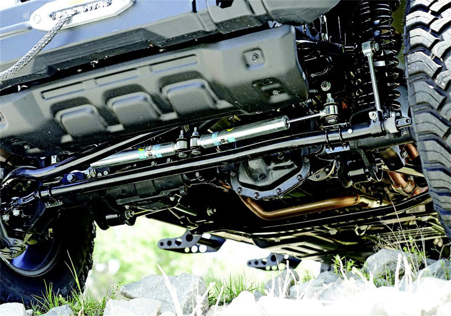 Superlift 92715 Steering Stabilizer Fits 18-25 Gladiator Wrangler (JL)