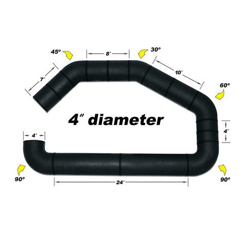 AIRAID Engine Cold Air Intake Tube 100-400