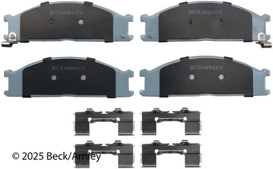 Beck/Arnley Disc Brake Pad Set 085-6296