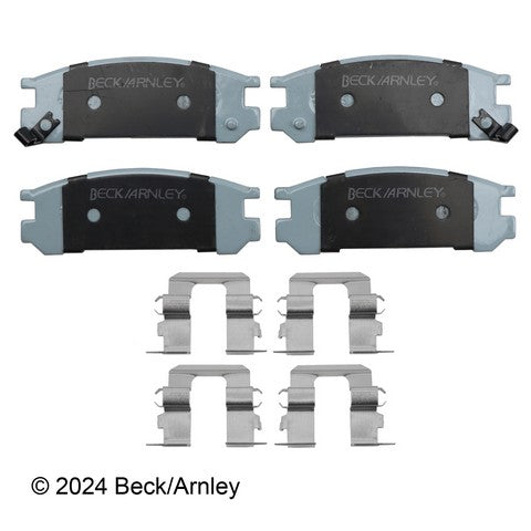 Beck/Arnley Disc Brake Pad Set 085-6378
