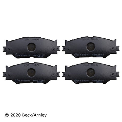 Beck/Arnley Disc Brake Pad Set 089-1806