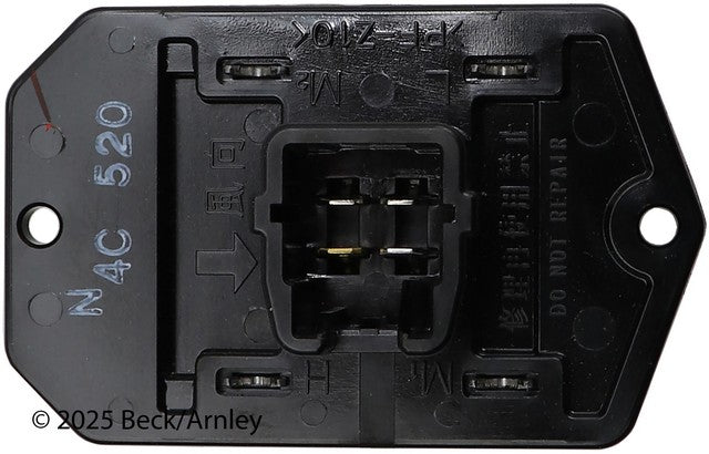 Beck/Arnley HVAC Blower Motor Resistor 204-0109
