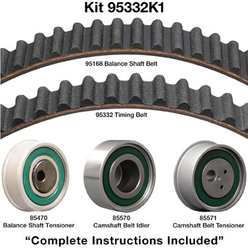 Dayco Engine Timing Belt Component Kit,Engine Timing Belt Kit 95332K1