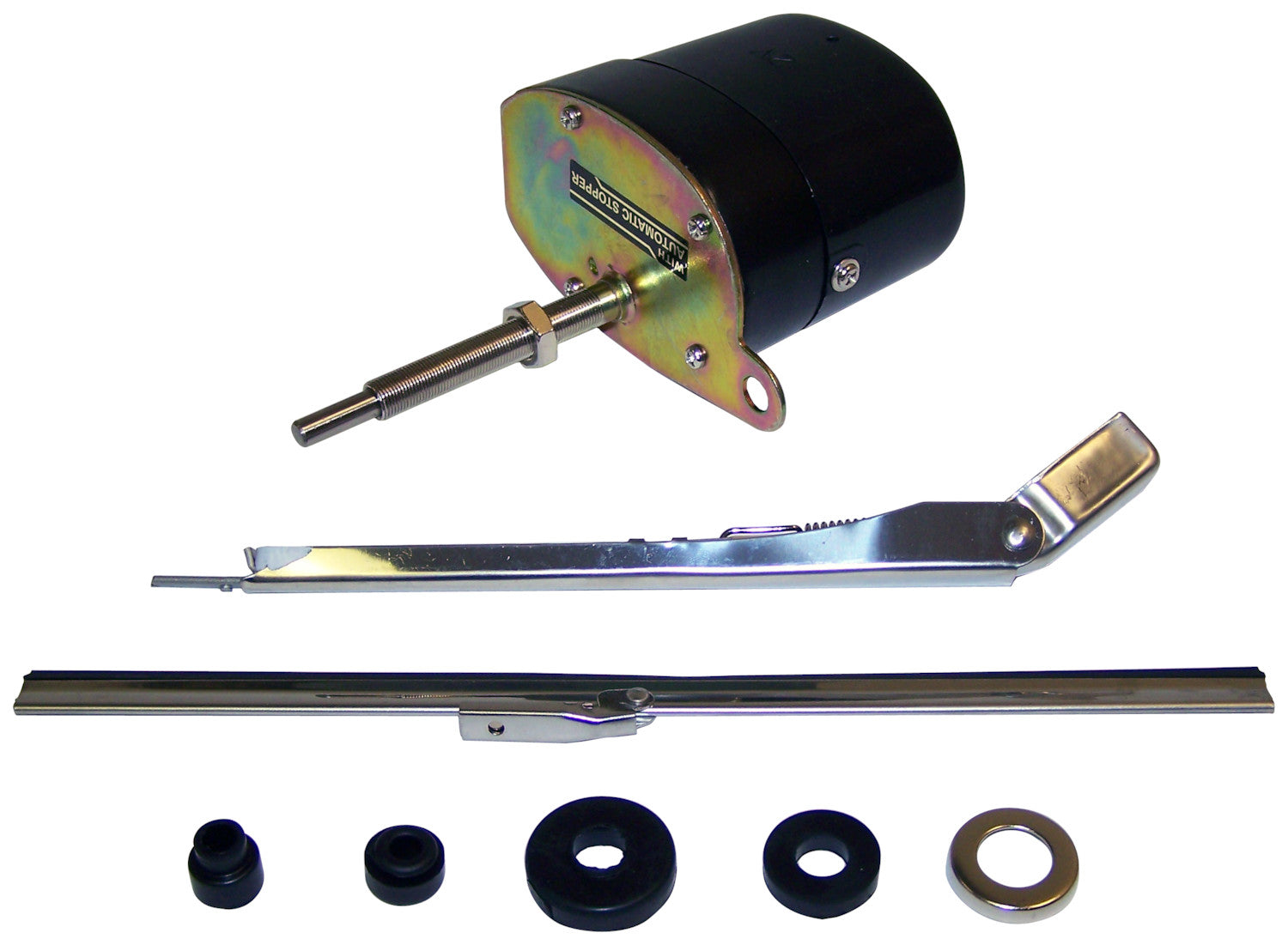 Crown Automotive 12V Wiper Motor Kit Fits 41-58 MB Willys