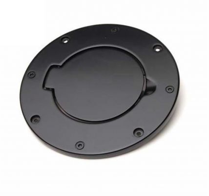 Rampage 75007 Billet Style Fuel Door Cover Fits 07-18 Wrangler (JK)