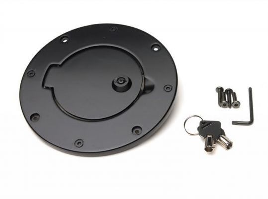 Rampage 85007 Billet Style Fuel Door Cover Fits 07-18 Wrangler (JK)