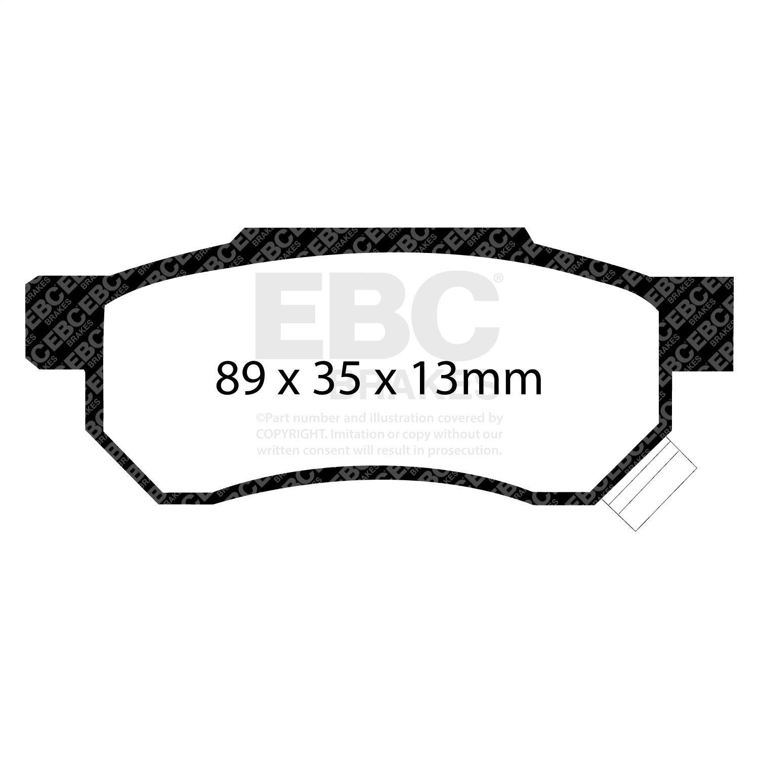 EBC Brakes S20K1466 S20 Kits Ultimax and Plain Rotors Fits 94-97 Civic del Sol