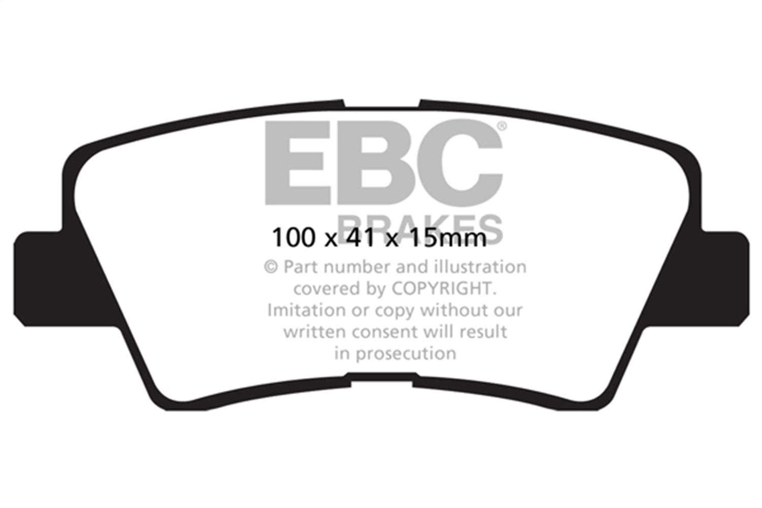 EBC Brakes DP22031 Greenstuff 2000 Series Sport Brake Pads