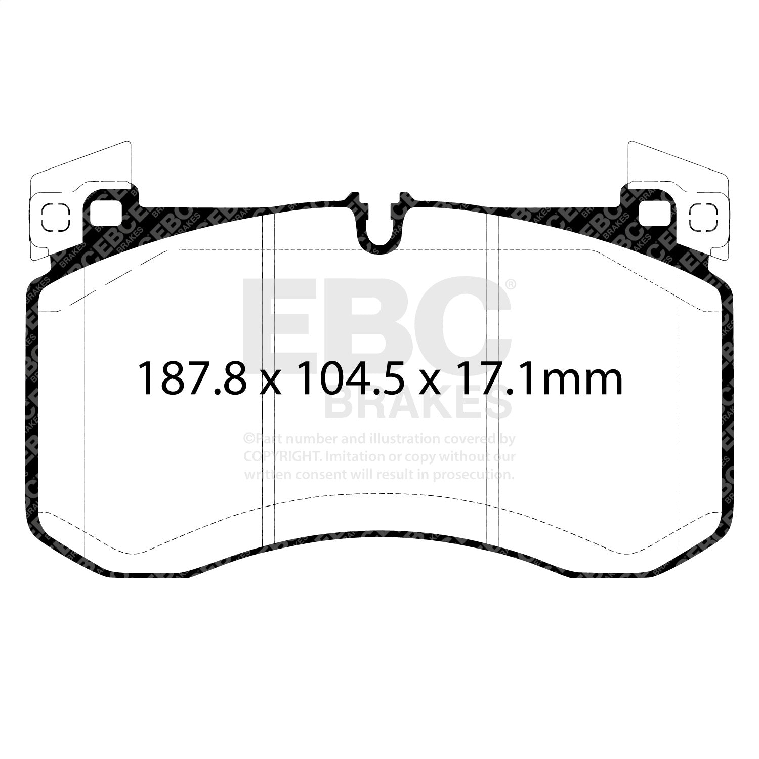 EBC Brakes DP42409R Yellowstuff Street And Track Brake Pads