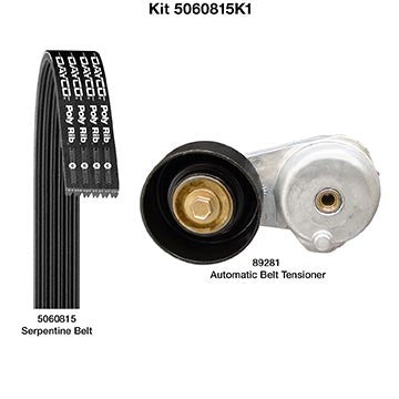 Dayco Serpentine Belt Drive Component Kit 5060815K1