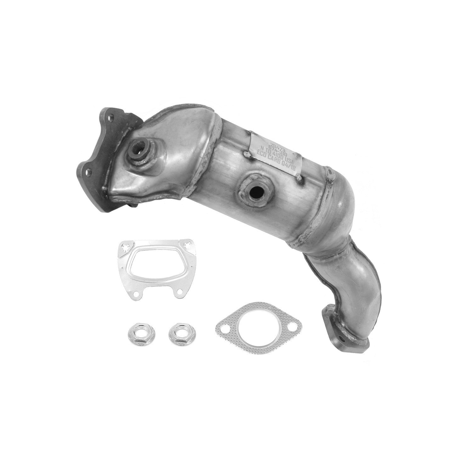 Eastern Catalytic Exhaust Manifold with Integrated Catalytic Converter 20473
