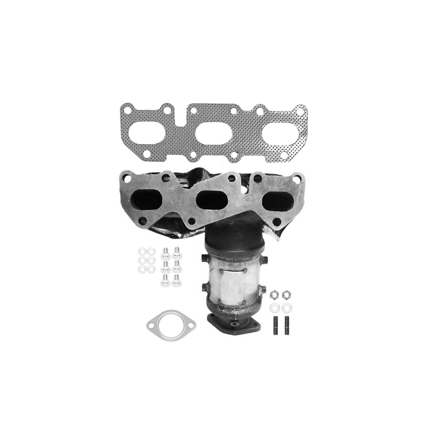 Eastern Catalytic Exhaust Manifold with Integrated Catalytic Converter 40794
