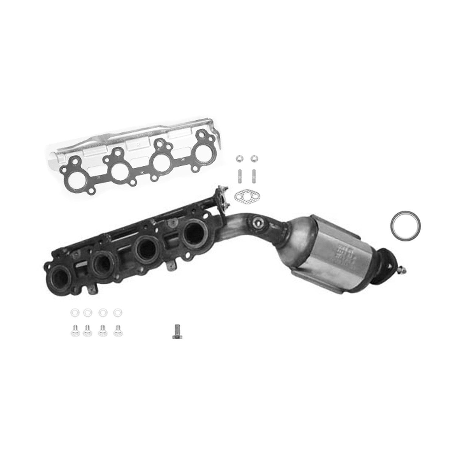 Eastern Catalytic Exhaust Manifold with Integrated Catalytic Converter 40828