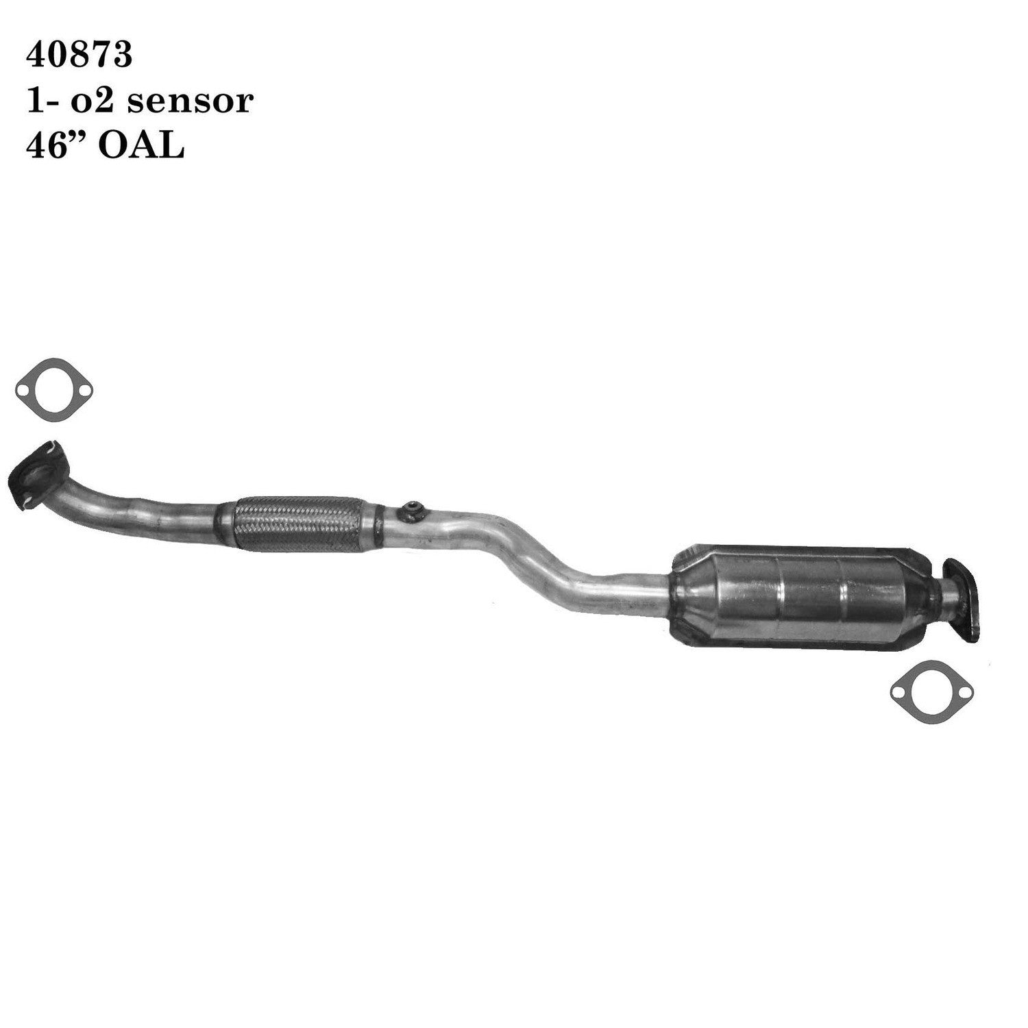 Eastern Catalytic Catalytic Converter-Direct Fit 40873