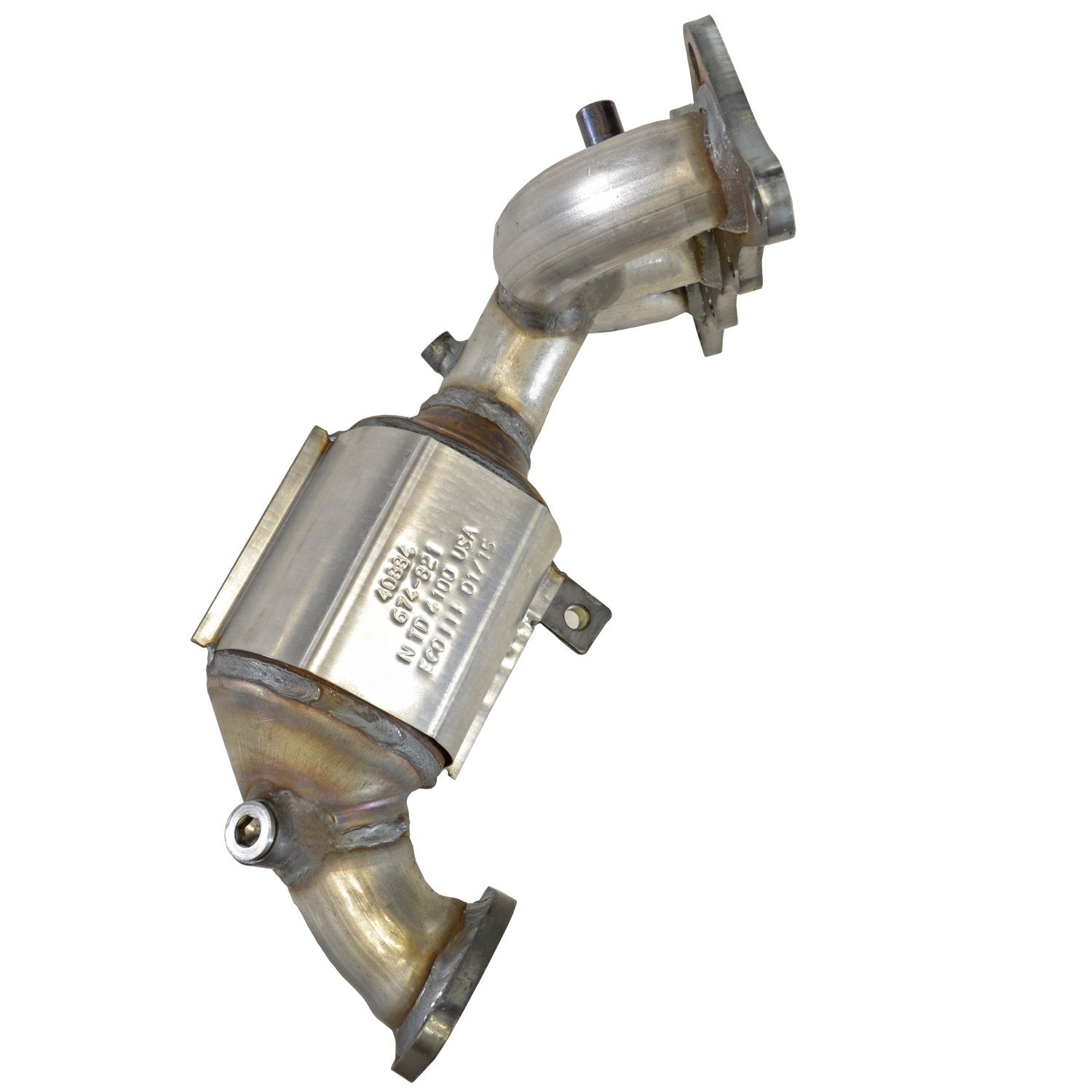 Eastern Catalytic Exhaust Manifold with Integrated Catalytic Converter 40884