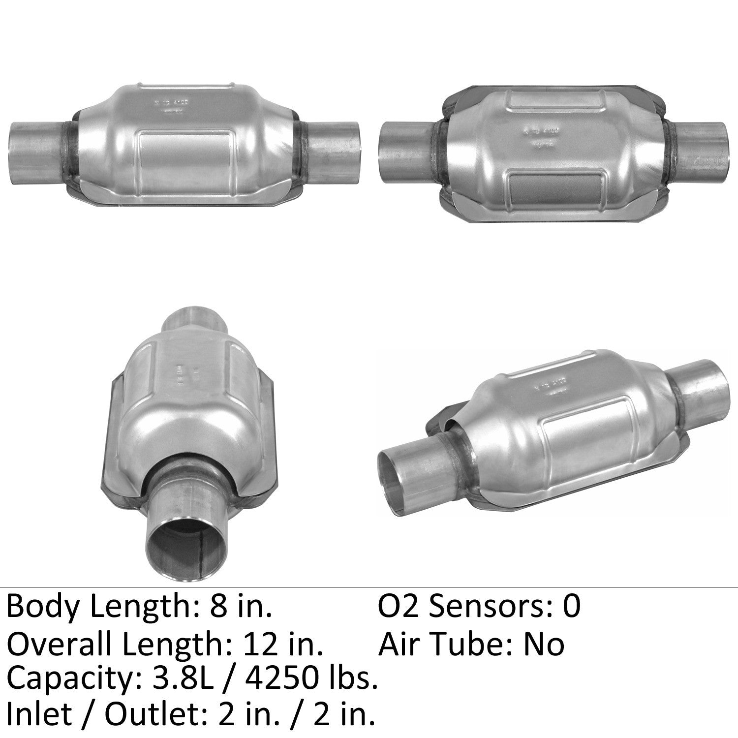 Eastern Catalytic Catalytic Converter-Universal 70247