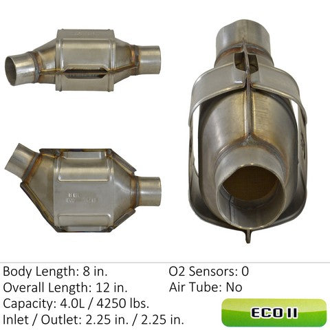 Eastern Catalytic Catalytic Converter-Universal 83425