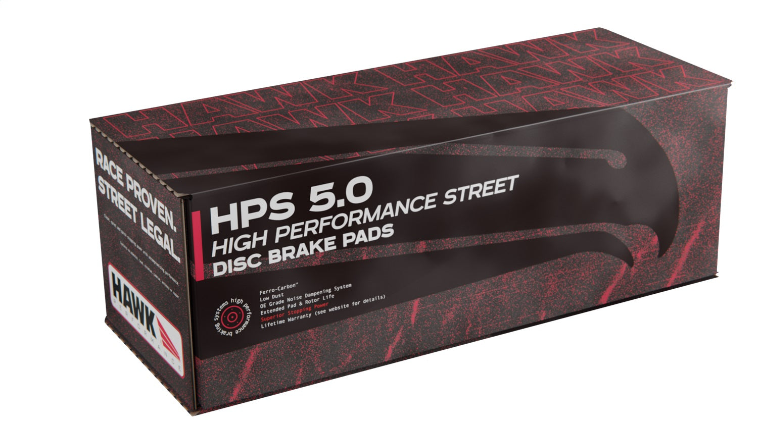 Hawk Performance HB609B.572 HPS 5.0 Disc Brake Pad Fits Gallardo R8 RS4 RS5 RS6