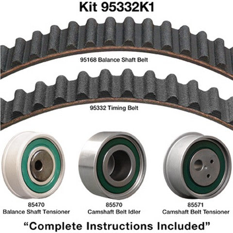 Dayco Engine Timing Belt Component Kit,Engine Timing Belt Kit 95332K1