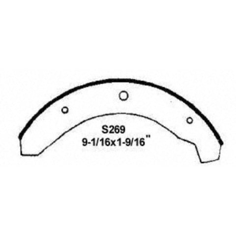 Wagner Brake Drum Brake Shoe Z269