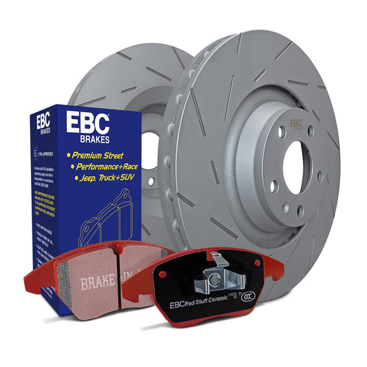 EBC Brakes S4KF1933 S4 Kits Redstuff and USR Rotor Fits 13-20 Escape
