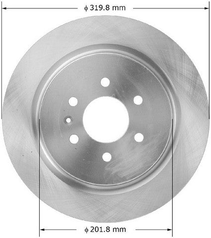 BENDIX PREMIUM DRUM AND ROTOR Disc Brake Rotor PRT5772
