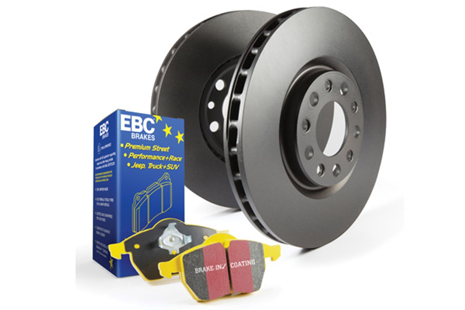EBC Brakes S13KR1206 S13 Kits Yellowstuff and RK Rotors