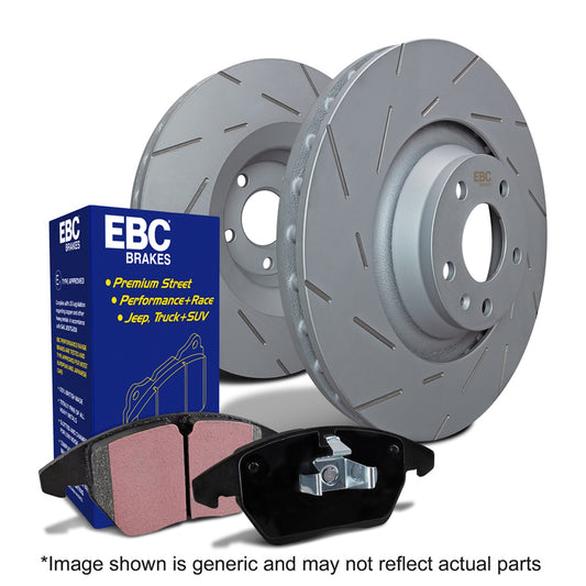 EBC Brakes S2KR2297 S2 Kits Greenstuff 2000 and USR Rotors