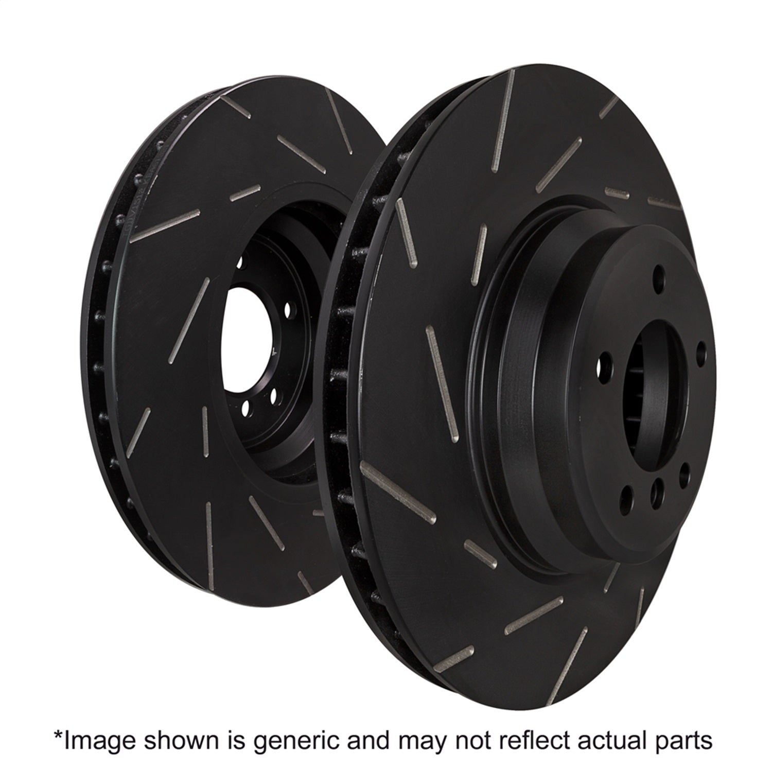 EBC Brakes USR7738 USR Series Sport Slotted Rotor Set Fits 14-22 3 CX-3