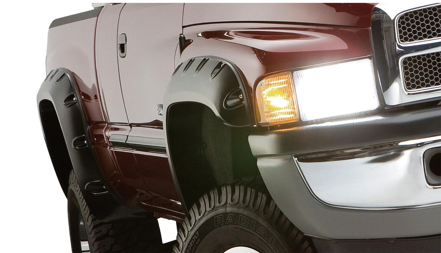 Bushwacker 40909-64 Pocket Style Color Match Fender Flares