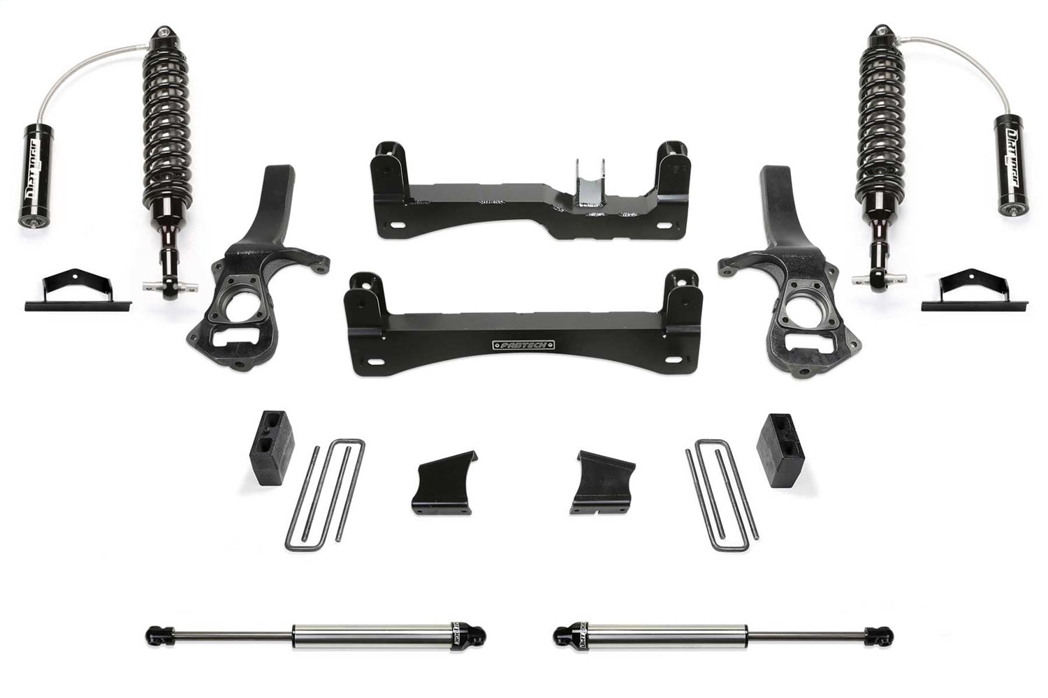 Fabtech K1178DL Performance Lift System w/Shocks Fits Sierra 1500 Silverado 1500