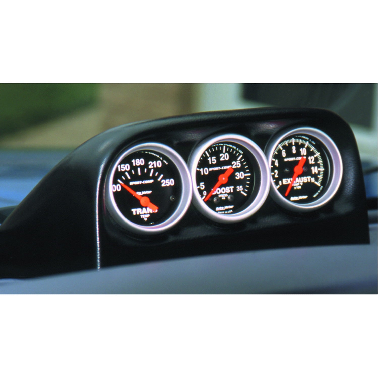 AutoMeter 15002 Mounting Solutions Triple Dash Pod