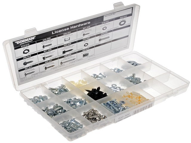 Dorman - Autograde License Plate Fastener Assortment  030-400