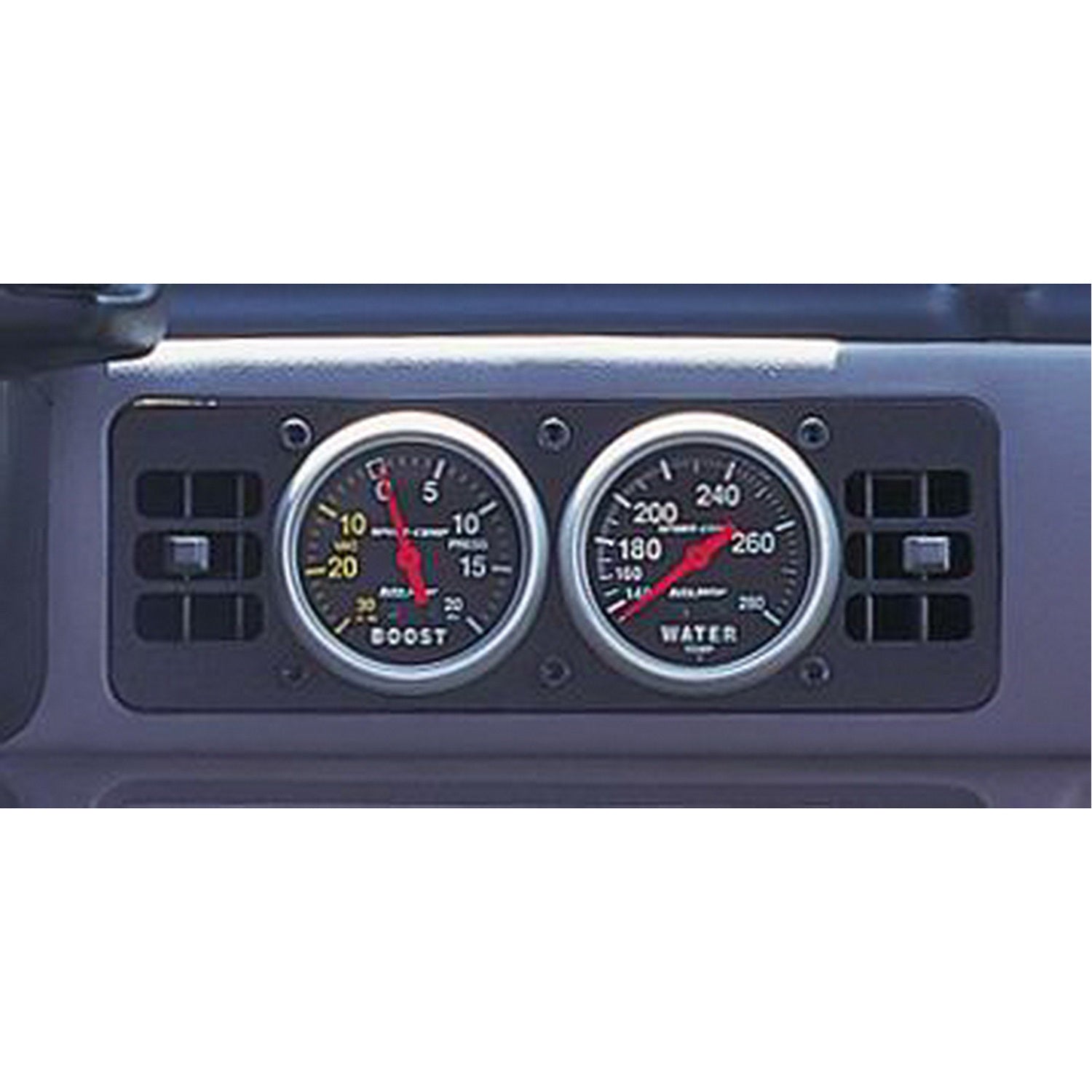 AutoMeter 50101 Mounting Solutions Dual Gauge Cage Fits 87-93 Mustang
