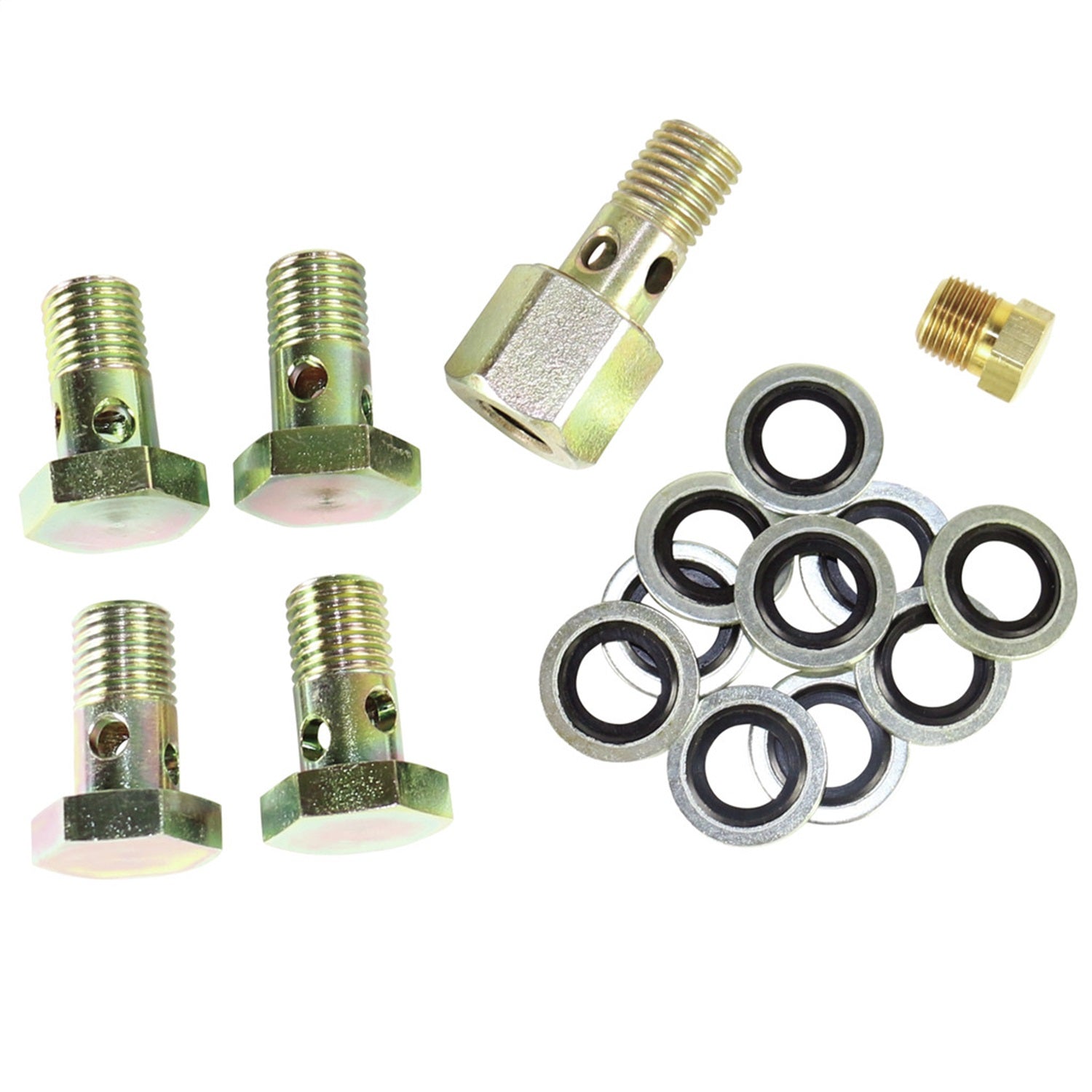 BD Diesel 1050220 Fuel Line Banjo Bolt Upgrade Kit Fits 00-02 Ram 2500 Ram 3500