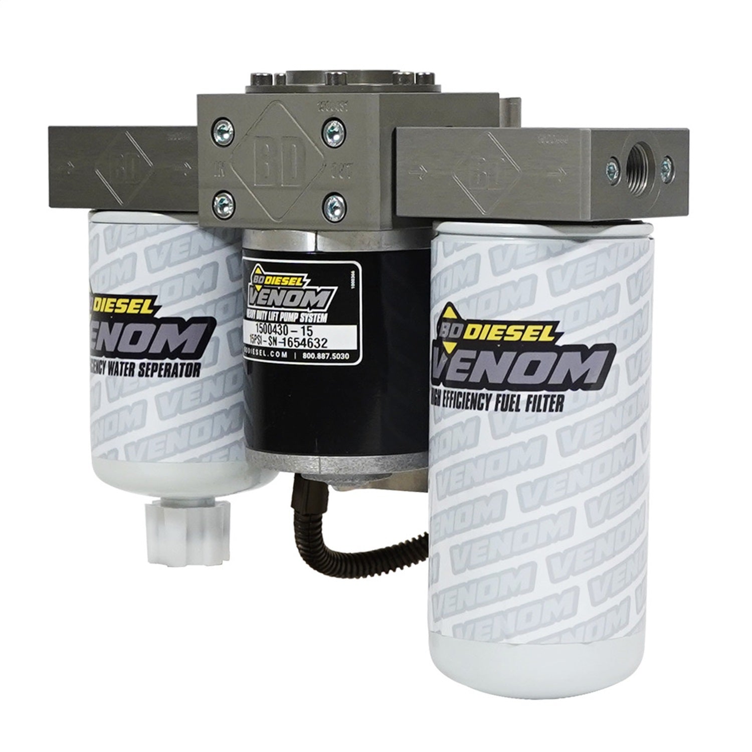 BD Diesel 1050334 Venom Fuel Lift Pump Kit Fits 13-22 2500 3500 4500 5500