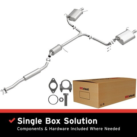 BRExhaust Exhaust Intermediate Pipe,Exhaust Pipe,Exhaust Resonator,Exhaust System Kit  106-0148