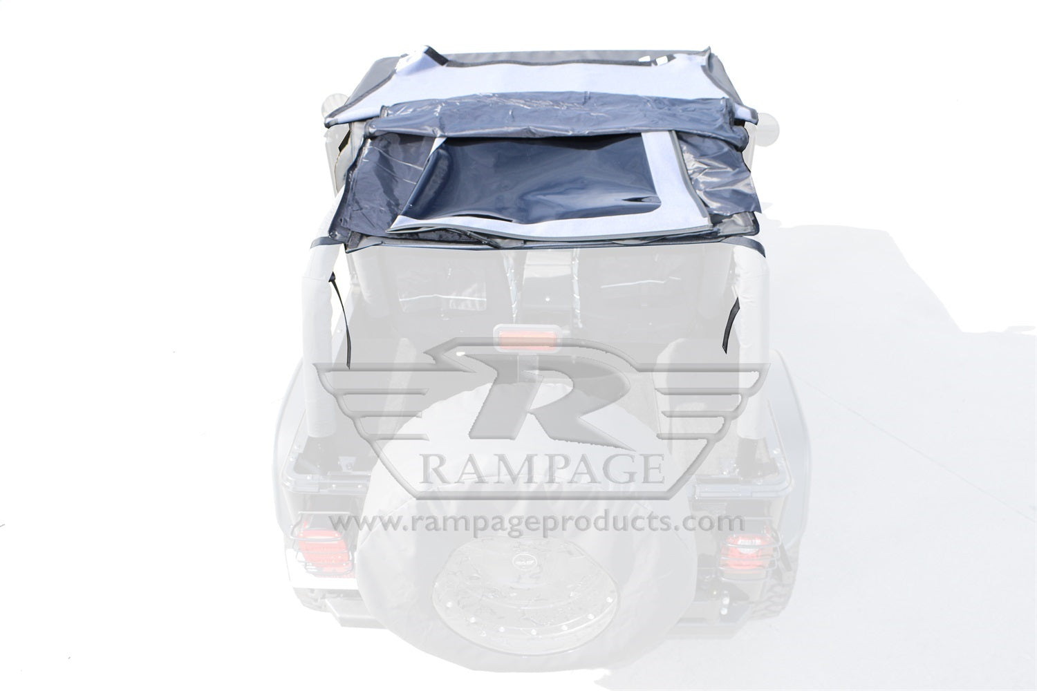 Rampage 109435 Frameless Soft Top Kit Fits 92-95 Wrangler (YJ)