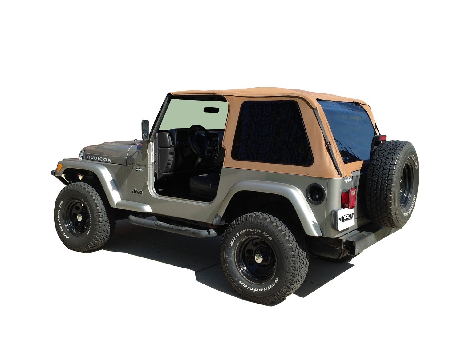 Rampage 109517 Frameless Soft Top Kit Fits 97-06 Wrangler (TJ)