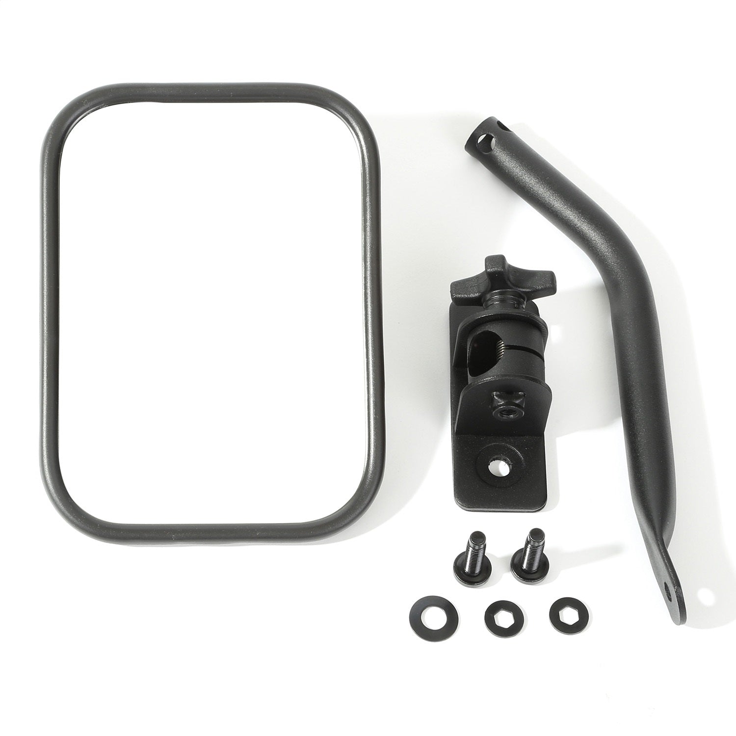 Rugged Ridge 11025.14 Quick Release Mirror Fits Wrangler (JK) Wrangler (TJ)
